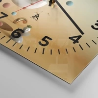 Clock face with numbers