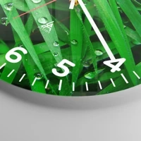 Clock face with numbers