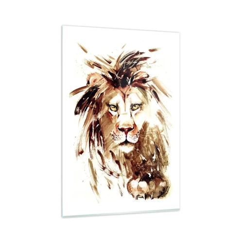 Glass picture - Strength and Dignity - 80x120 cm