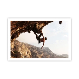 Poster - The Whole World on a Sharp Cliff - 91x61 cm