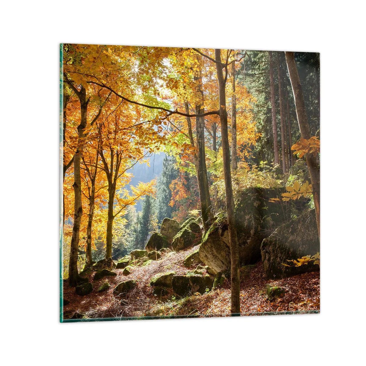 Glass picture - Time for Rest - 40x40 cm