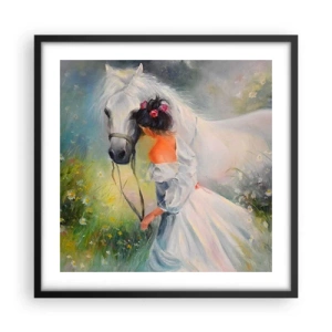 Poster in black frame - Like from a Beautiful Dream - 50x50 cm