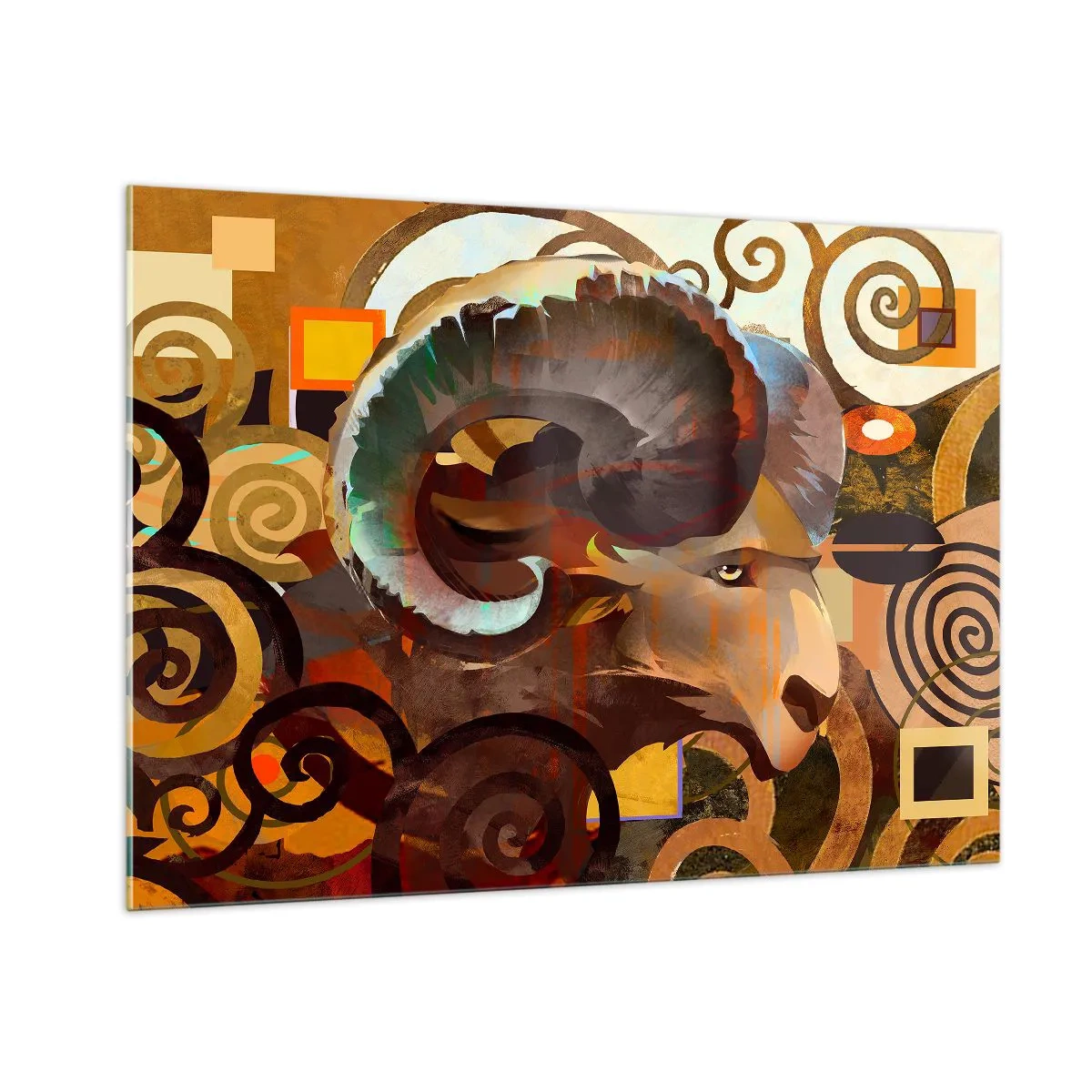 Glass picture - Magic - Religions - Rituals - 100x70 cm
