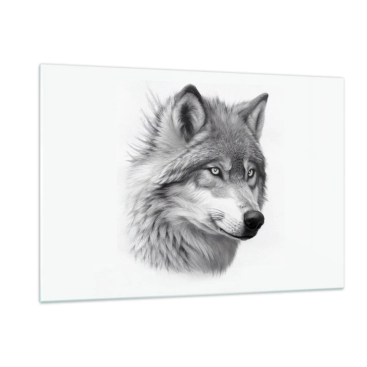 Glass picture - Alpha - Without a Doubt - 120x80 cm