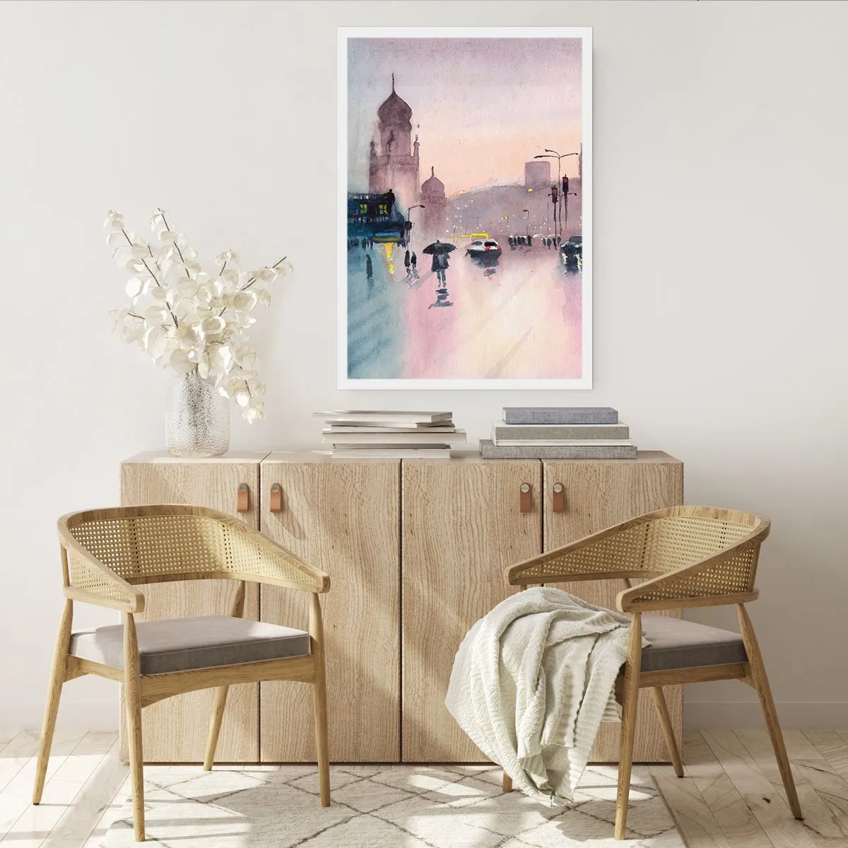 Poster - In a Rainy Fog - 30x40 cm