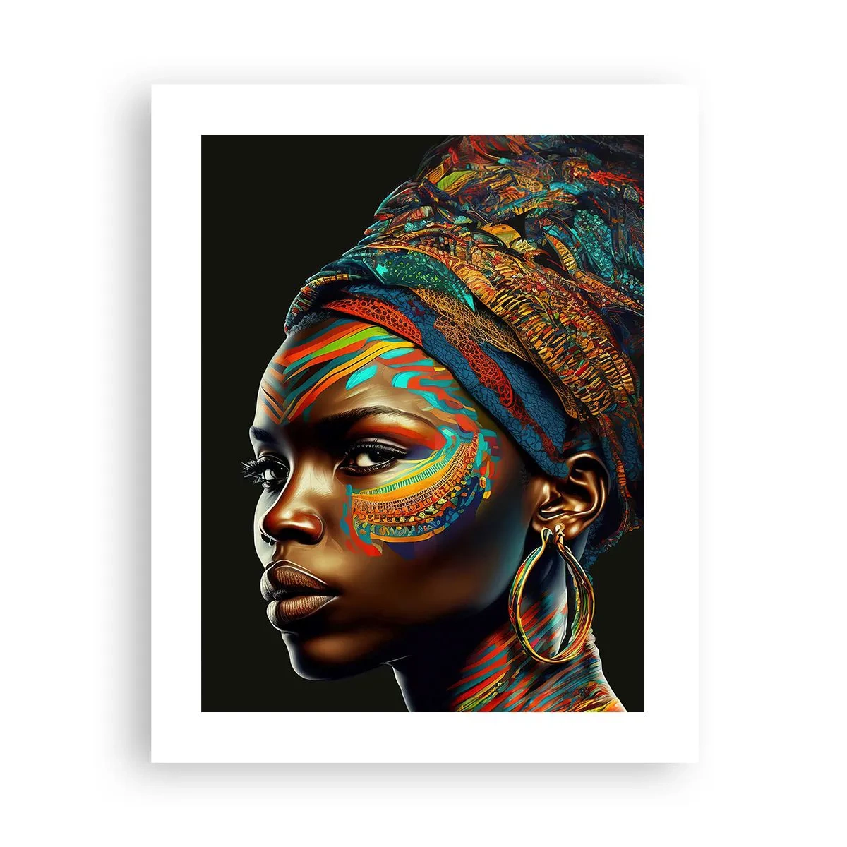 Poster - African Queen - 40x50 cm