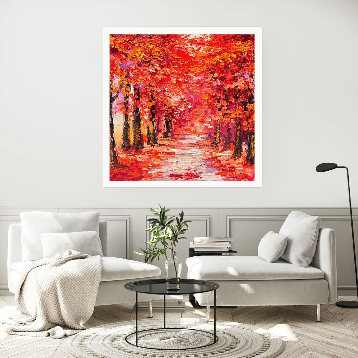 Poster - Autumnal Impression - 40x40 cm