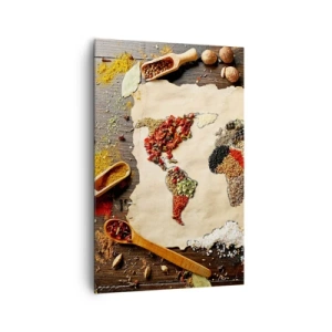 Canvas picture - All Flavours of the World - 80x120 cm