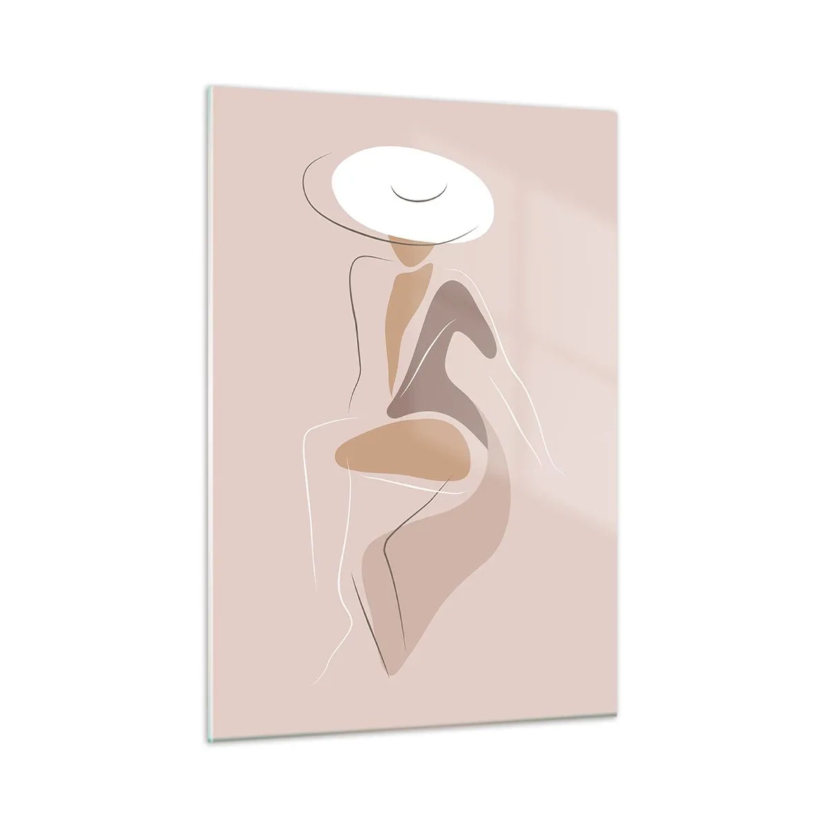 Glass picture - Being a Lady - 50x70 cm