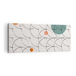 Canvas picture - In the Spirit of Pop-art - 100x40 cm