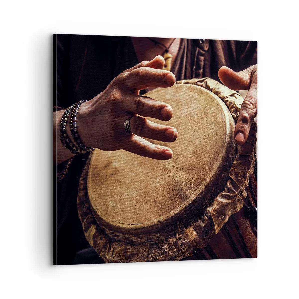 Canvas picture - In the Rhythm of the Heart - 60x60 cm