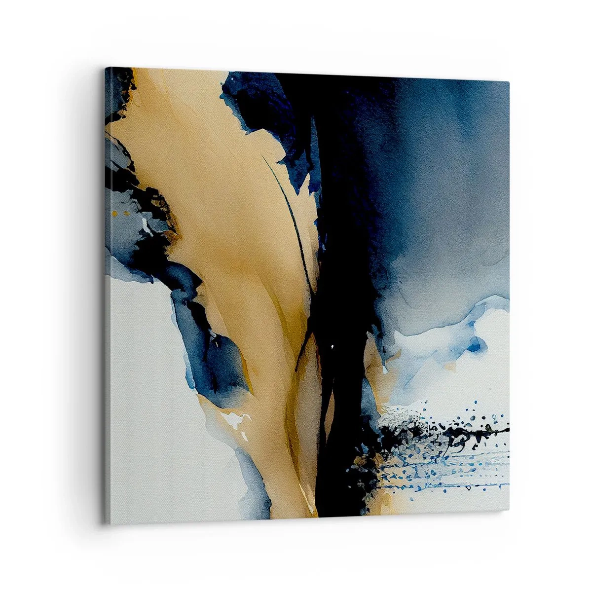 Canvas picture - Behind the Curtain - 60x60 cm
