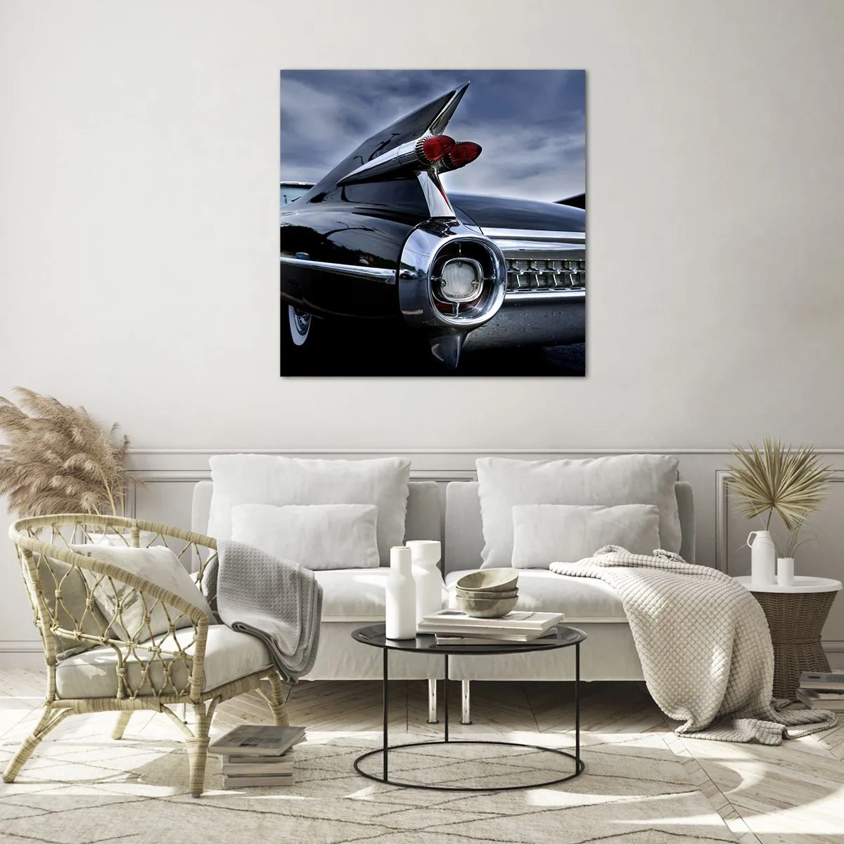 Glass picture - That's Why It Is Beautiful! - 50x50 cm