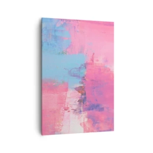 Canvas picture - Pink, Blue and a Pinch of Light - 70x100 cm