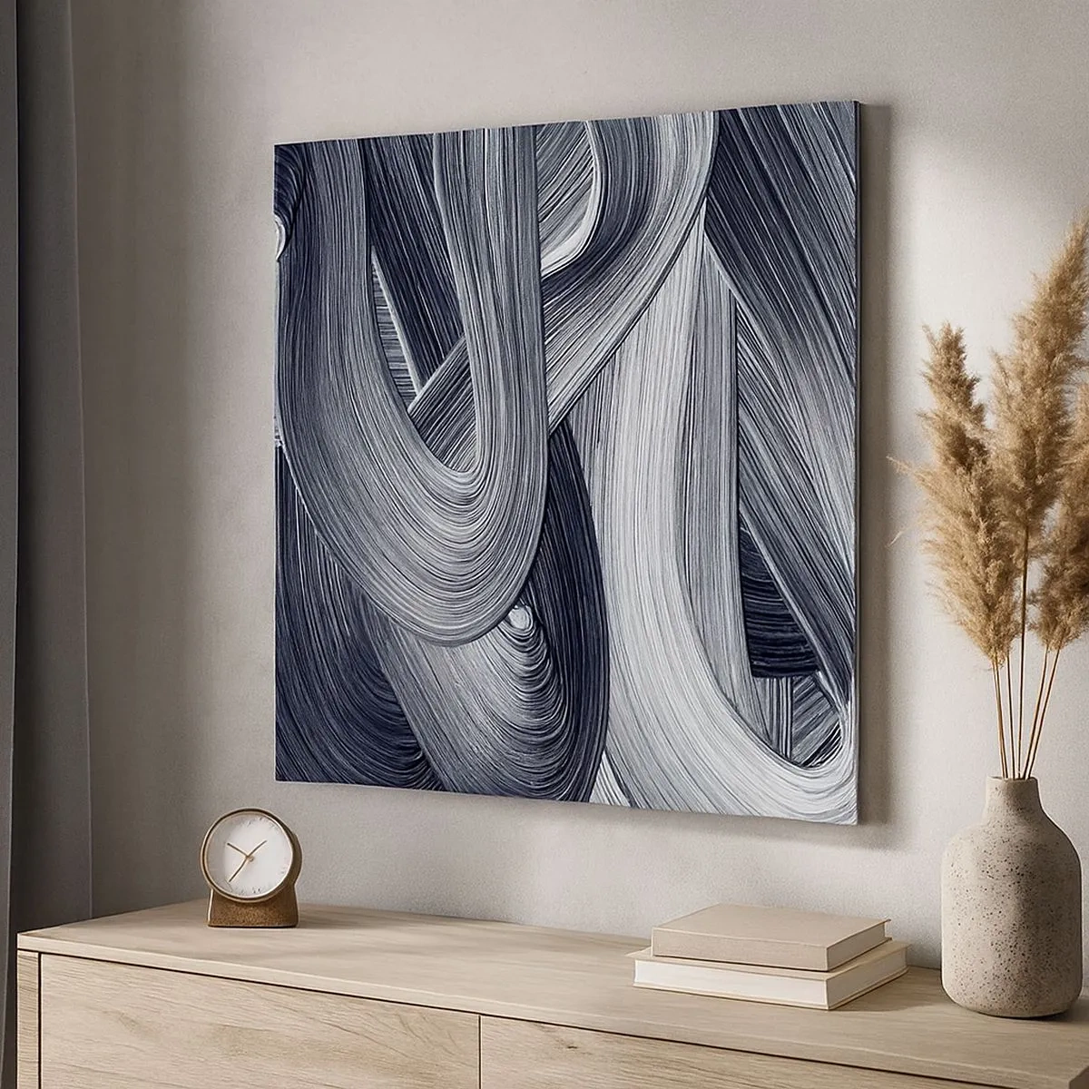 Canvas picture - Fluidity of Reality - 30x30 cm