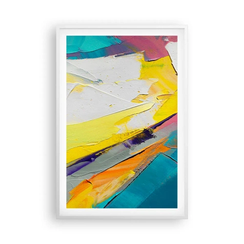 Poster in white frmae - Anatomy of Light - 61x91 cm