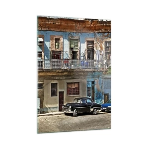 Glass picture - Havana Style - 50x70 cm