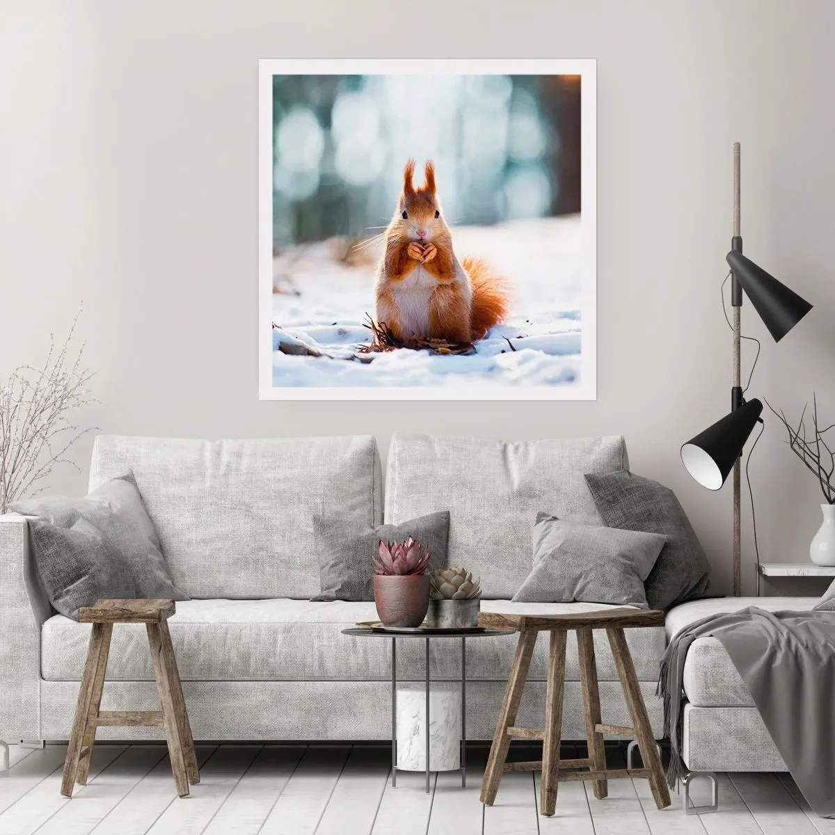 Poster - What Are You Looking at? - 40x40 cm