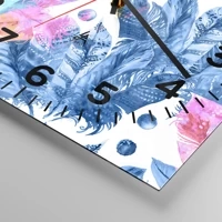 Clock face with numbers