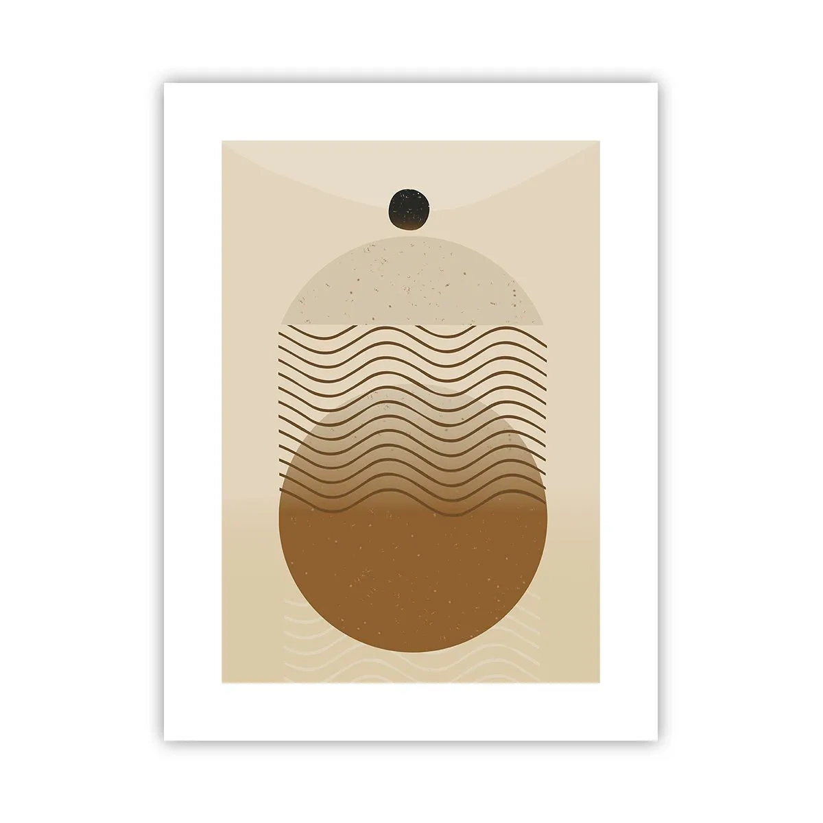Poster - About the Origin of Geometrical Figures - 30x40 cm