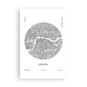 Poster - Anatomy of London - 61x91 cm