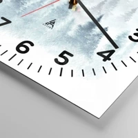 Clock face with numbers