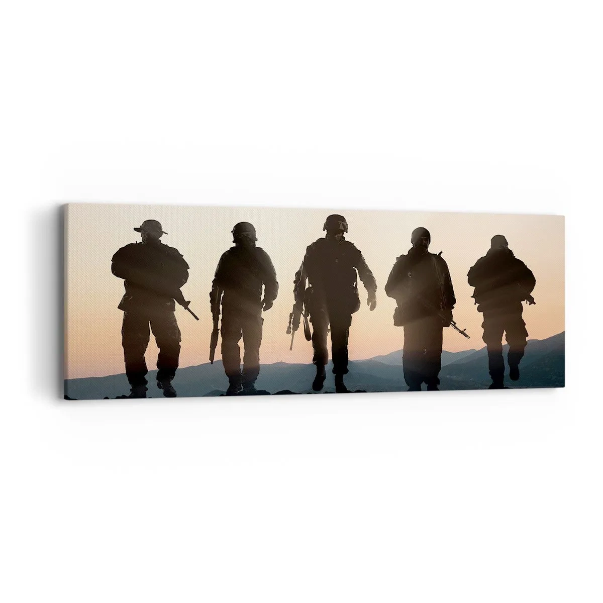 Canvas picture - Welcome to Our World - 90x30 cm
