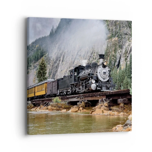 Canvas picture - Where Are You off to? - 40x40 cm