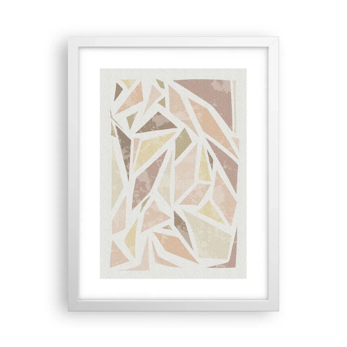 Poster in white frmae - Stained Glass Composition - 30x40 cm