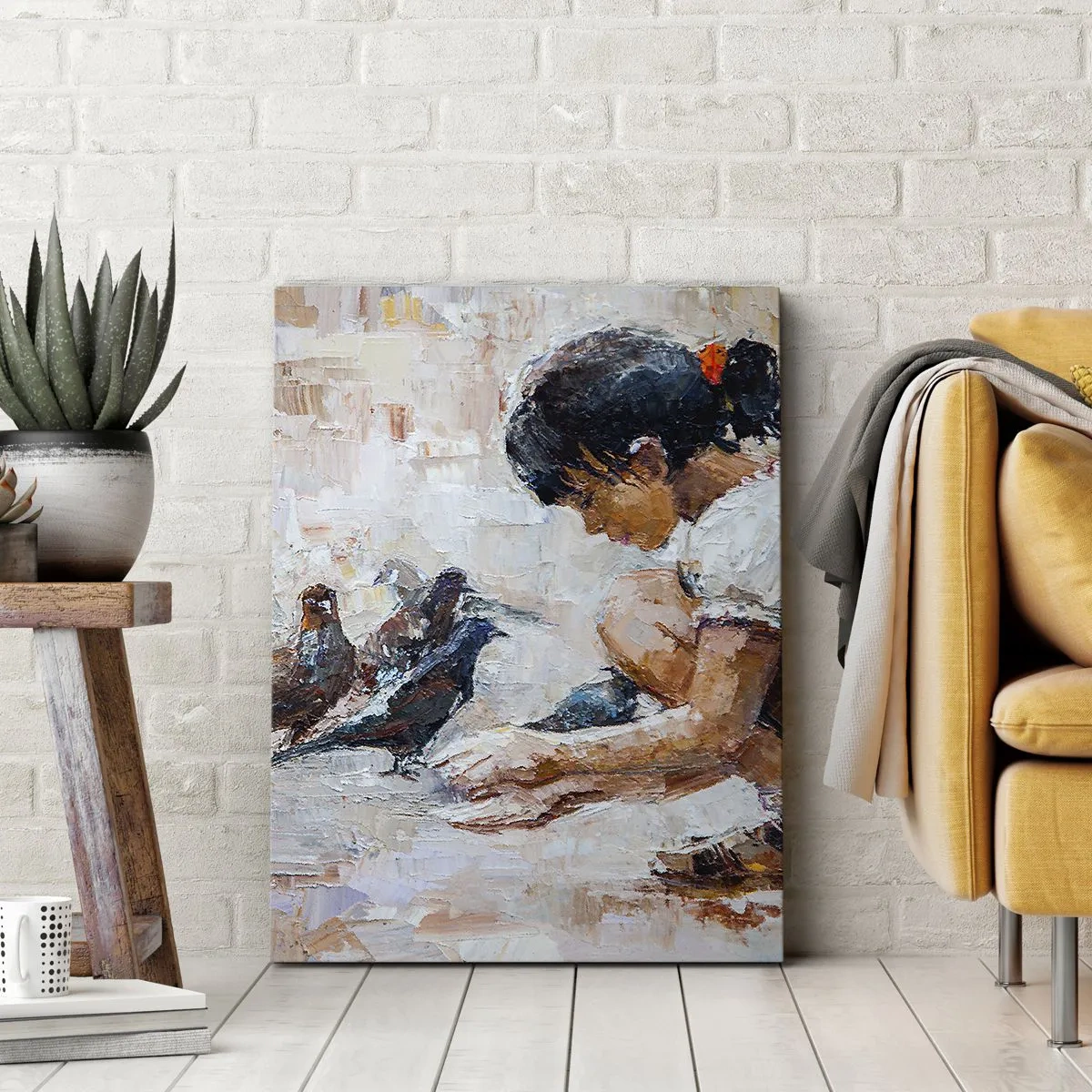 Canvas picture - The Little Ones - 50x70 cm