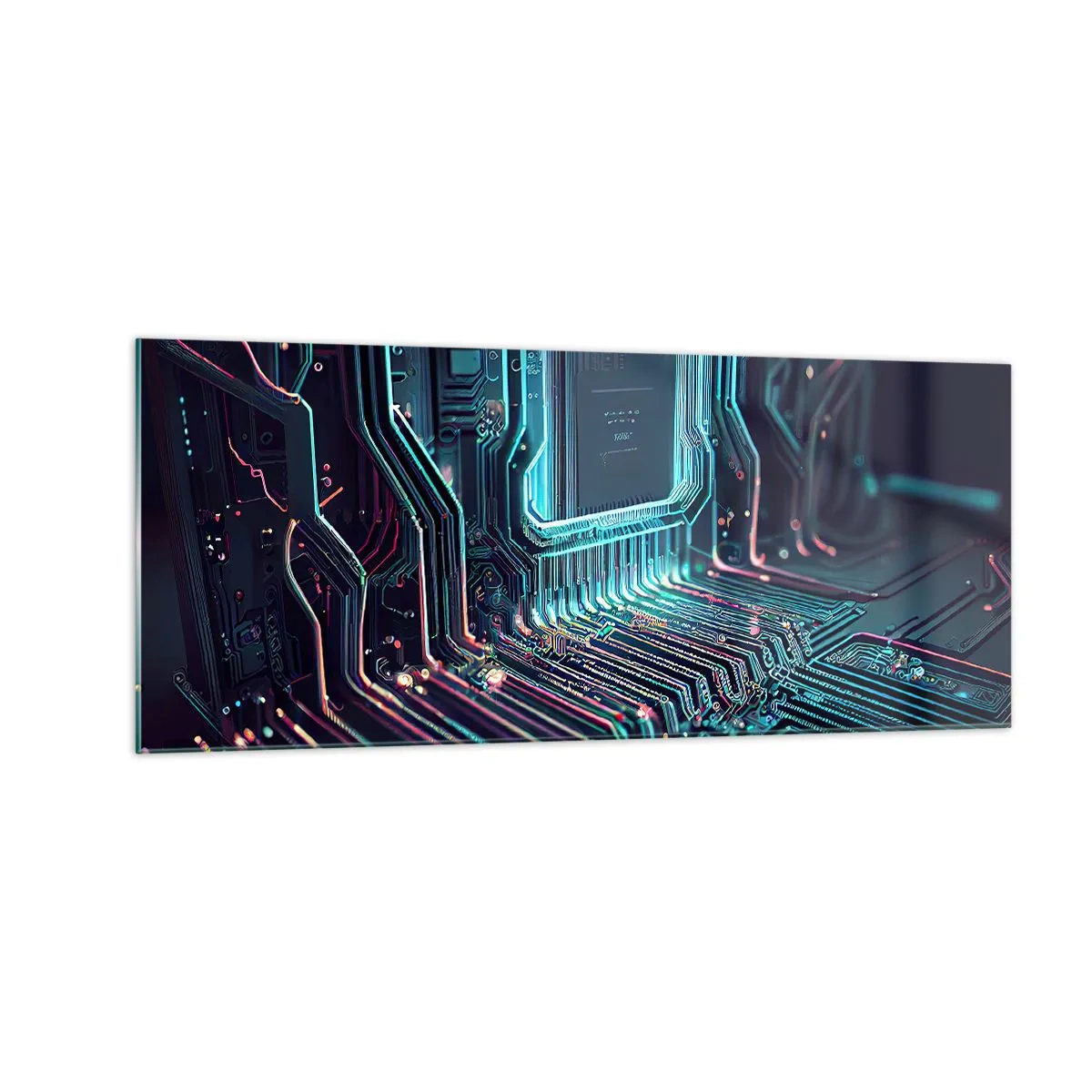 Glass picture - I Was Just Thinking… - 100x40 cm