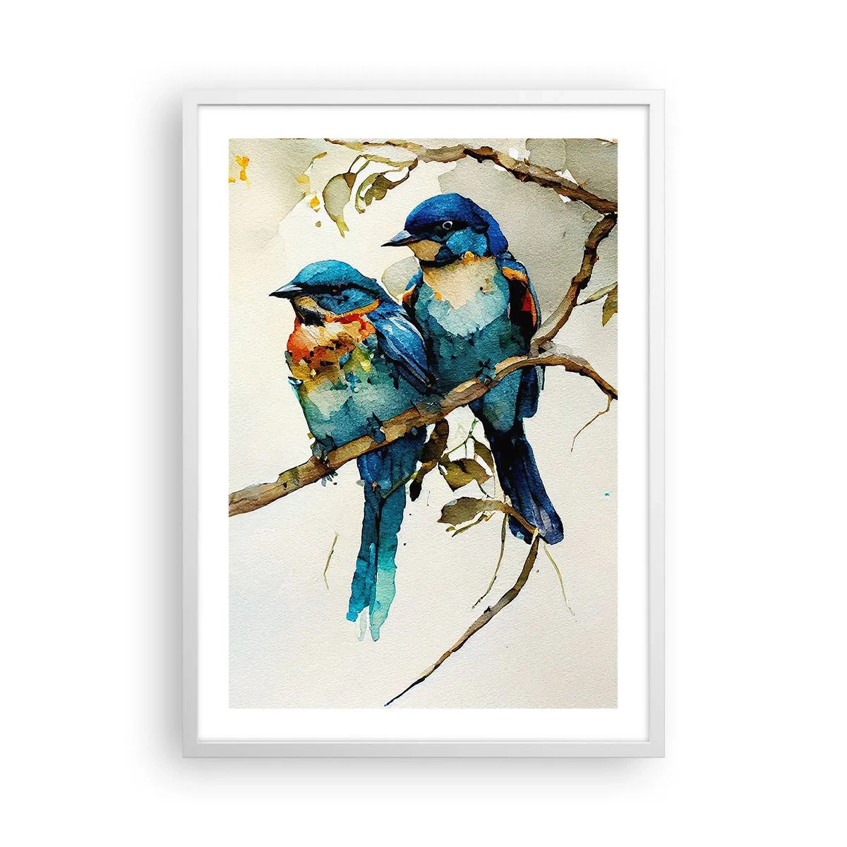 Poster in white frmae - Is It Offended? - 50x70 cm