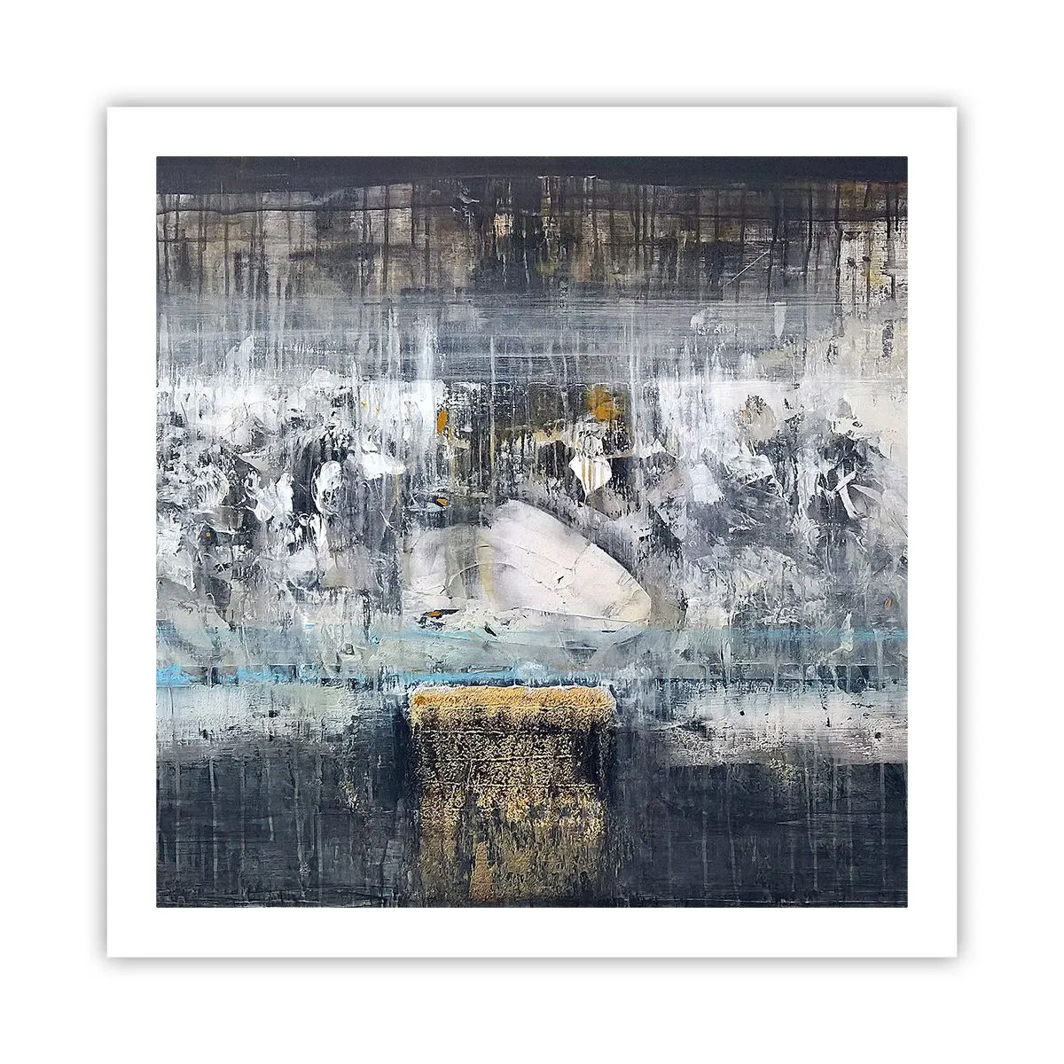 Poster - Icy Path - 60x60 cm