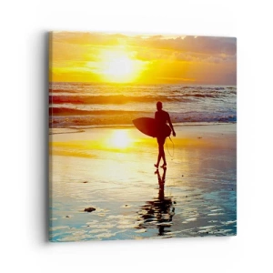 Canvas picture - Return of a Warrior - 40x40 cm