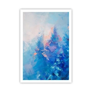 Poster - Winter Abstract - 70x100 cm