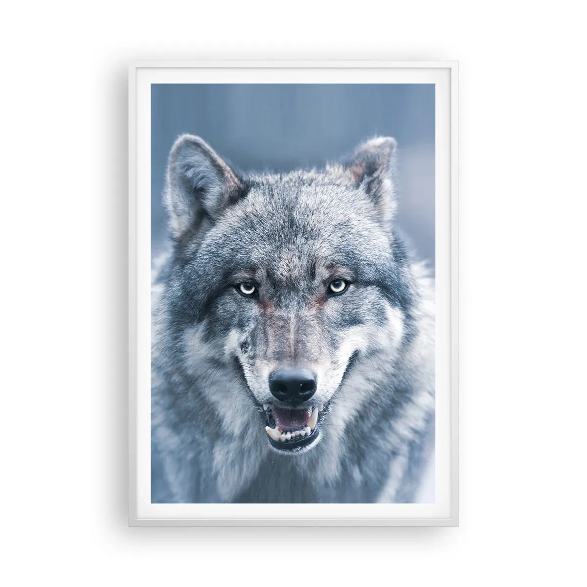 Poster in white frmae - Will You Take Up the Challenge? - 70x100 cm