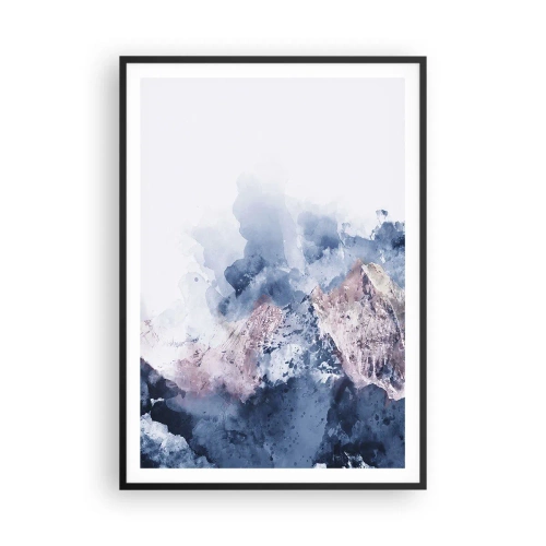 Poster in black frame - Those Summits! - 70x100 cm