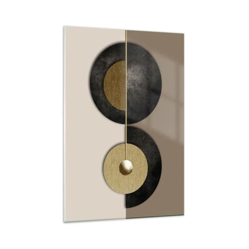 Glass picture - Variations on Wheel - 80x120 cm