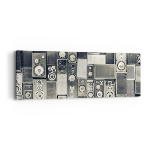 Canvas picture - And Music Is Playing - 90x30 cm