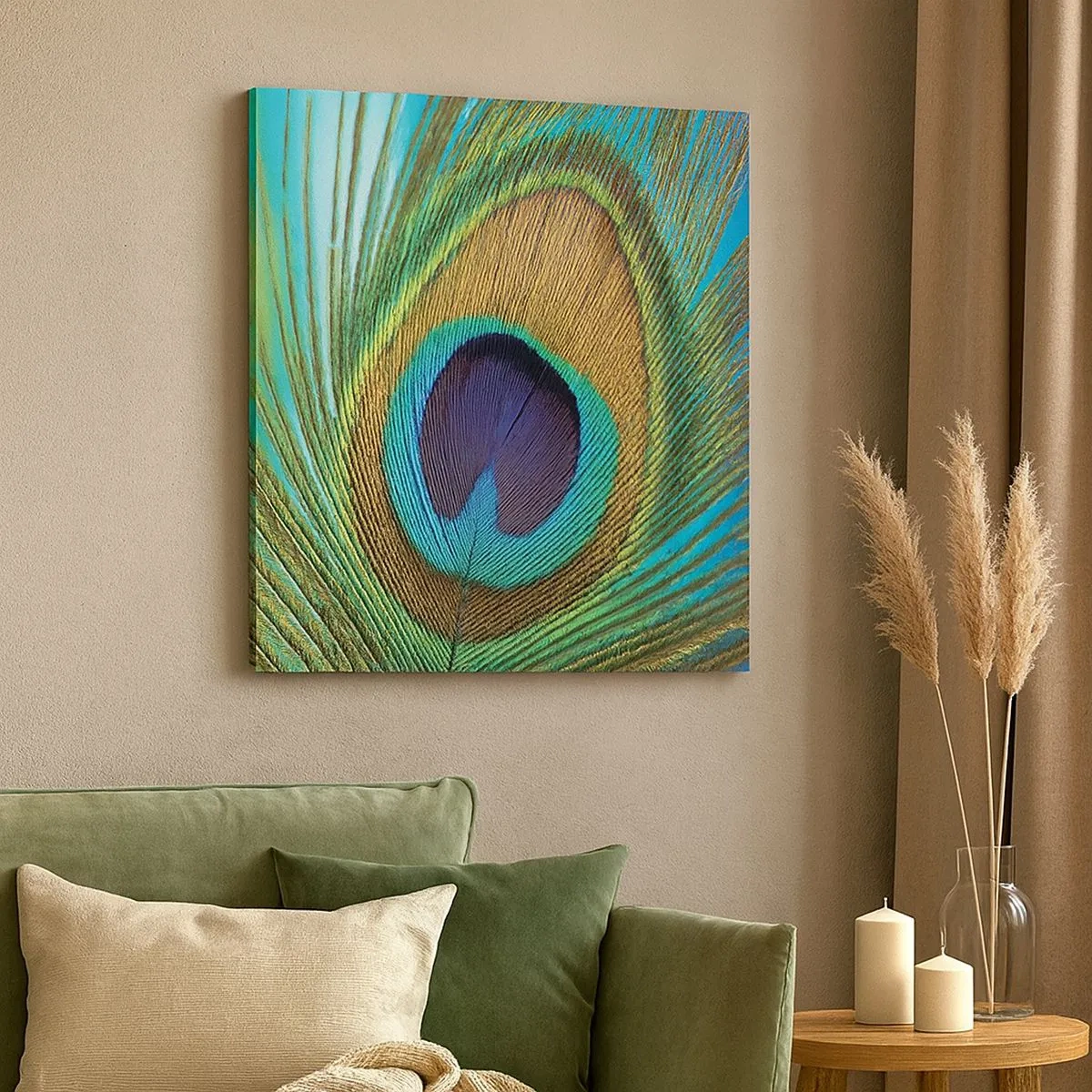 Canvas picture - Eye to Eye - 30x30 cm