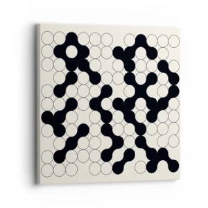 Canvas picture - Chinese Play - Variation - 30x30 cm