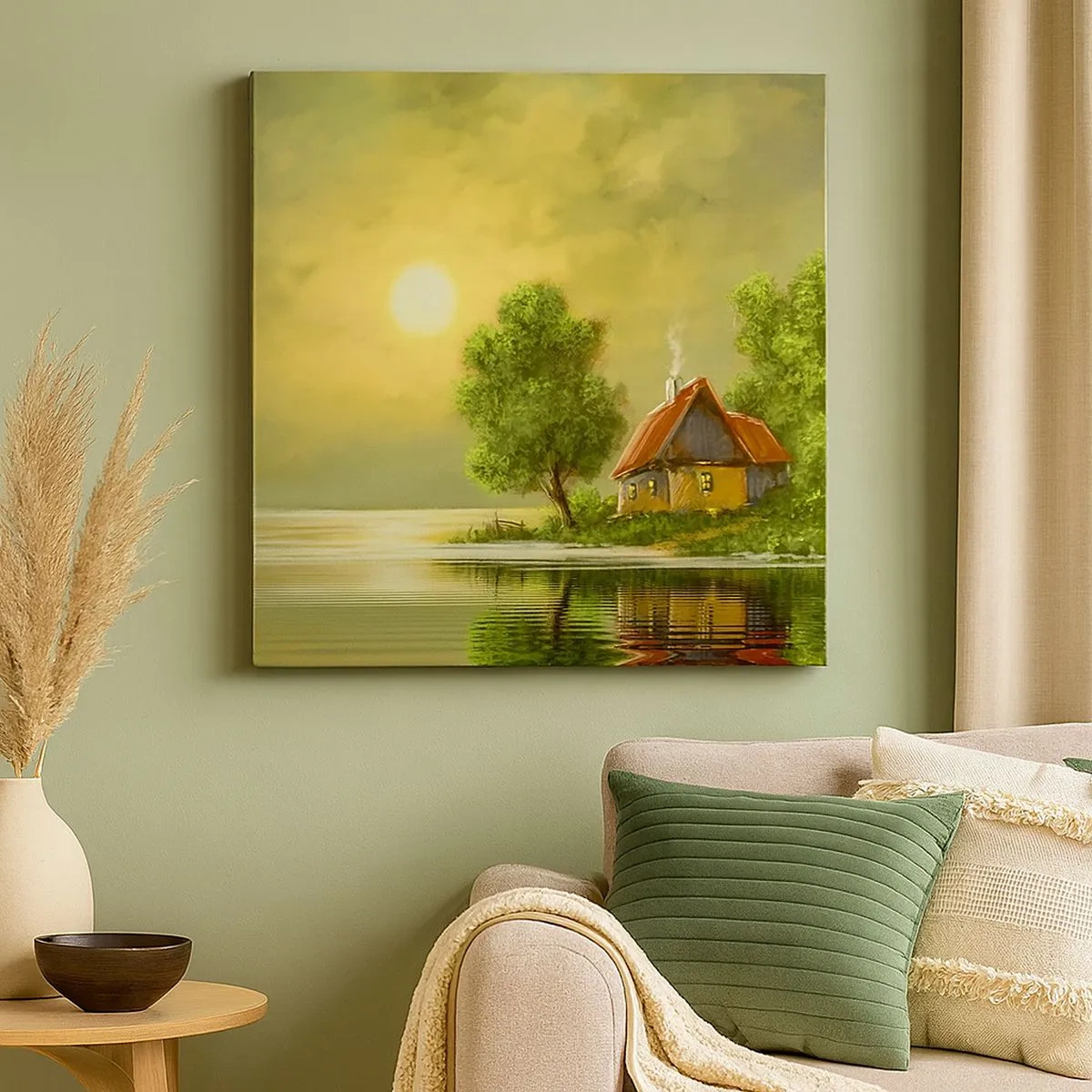 Canvas picture - Pretty As a Picture - 30x30 cm