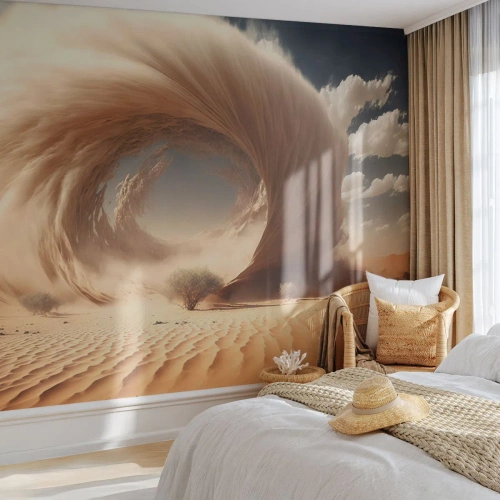 Photo Wallpaper Standard Eco - Open Portal - Sand, Desert, A sandstorm - 500x350 cm