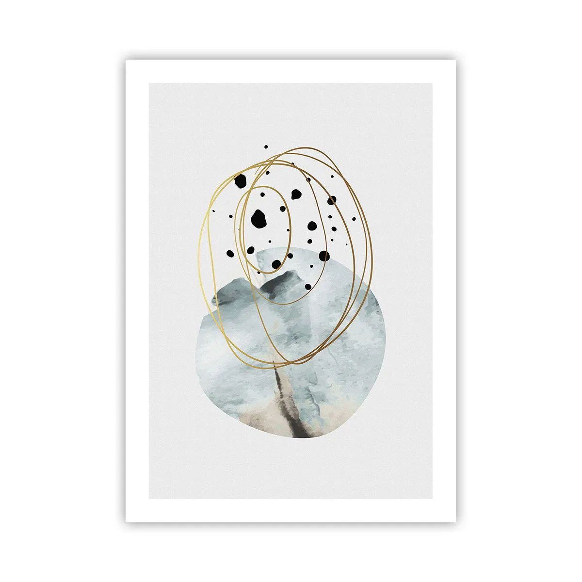 Poster - In the Embrace of Space - 50x70 cm