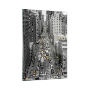 Glass picture - New York Life - 50x70 cm