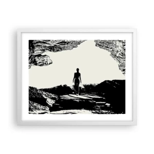 Poster in white frmae - New Look - 50x40 cm