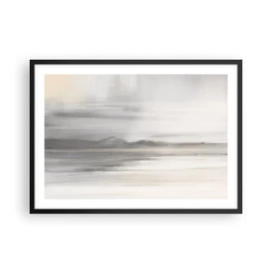 Poster in black frame - Thoughtful Distance - 70x50 cm