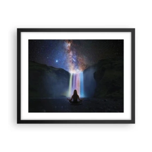 Poster in black frame - Absolute Harmony - 50x40 cm
