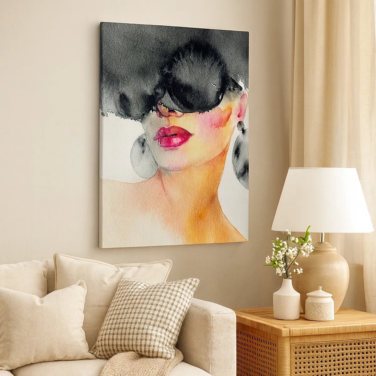 Canvas picture - Secret of Elegance - 50x70 cm