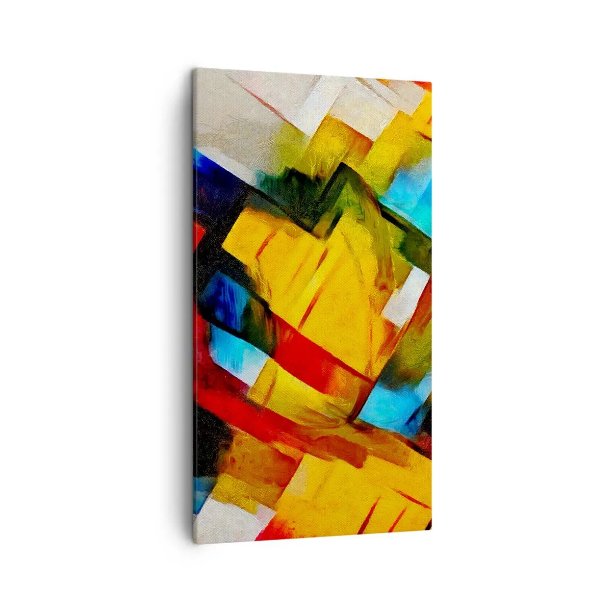 Canvas picture - Colourful Quilt - 45x80 cm